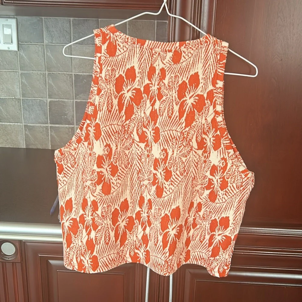 ZARA pebble jacquard embellished top size medium - Picture 10 of 11